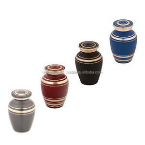 New Arrival 2025 Adult Human Ashes <b>Jar</b> Popular Design Handmade Aluminium Cremation <b>Urn</b> for Home Decoration - Product Image 1