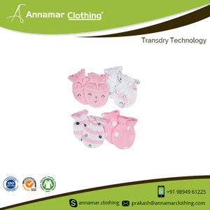 CPSC Certified 100% Cotton Soft Comfortable Newborn Baby Mitten - Product Image 3