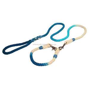 Handmade Creations Braided Leather <b>Dog</b> Collars and <b>Leashes</b> - Product Image 1