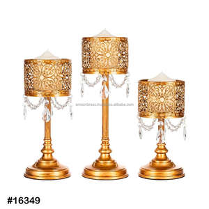 เชิงเทียนโลหะสำหรับตกแต่งบ้านเชิงเทียนเชิงเทียนโลหะแบบดั้งเดิม - Product Image 5