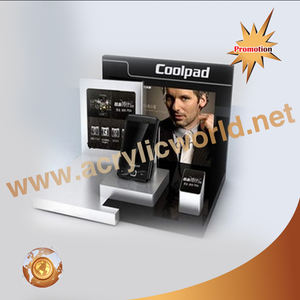 Accessoires de téléphone portable au détail d'usine support de table d'affichage en acrylique/présentoir de téléphones portables - Product Image 4
