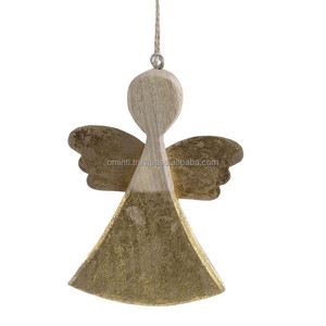 Adornos colgantes de Navidad de alta calidad, 4 pulgadas en forma de ángulo, Material de alta calidad, decoraciones navideñas amigables con la naturaleza - Product Image 2