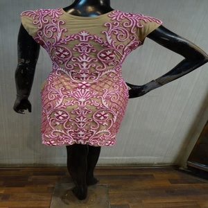 Dames d'été 100% modal sexy moulante robe - Product Image 6