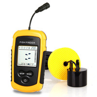 Détecteur de poissons portable FFC1108-1, sonar de pêche, capteur d'alarme, profondeur 100 m