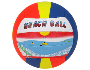 VOLLEYBALL DE DESIGN PERSONNALISÉ ET LOGO DE QUALITÉ SUPÉRIEURE EN MATÉRIAU DURABLE TAILLE OFFICIELLE ET POIDS SILKSCREEN IMPRESSION BEACH SOCCER - Product Image 3