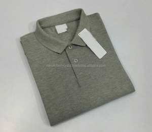 Venta al por mayor de camiseta Polo para hombre, 100 algodón, teñido liso, precio barato con logotipo personalizado bordado. - Product Image 3