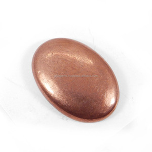 Fools Gold Copper Pyrite 27X19mm Cabochon ovalado 38,45 Cts Fabricación de piedras preciosas sueltas para joyería IG10462 - Product Image 2