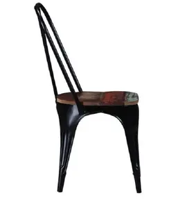 كرسي مصنوع يدويًا مخصص من الحديد مصنع للبيع بالجملة من المصنع مباشرة