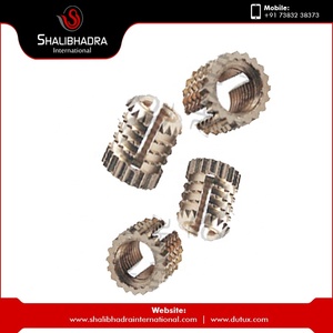 Écrous de tuyau à barbelures en laiton finition dorée, haute résistance, résistants à la corrosion, raccords de tuyau de qualité industrielle - Product Image 6