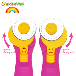 Cuchillas de corte rotativas estilo botón pulsador de 45mm para Cuchillo de utilidad grado DIY soporte OEM personalizado - Product Image 6