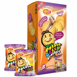 Win2 Brand Potato Crisp Cracker Curry Geschmack 160g