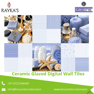 Carreaux muraux en céramique émaillée numérique de la meilleure qualité 250x375mm carreaux de salle de bain - Product Image 2