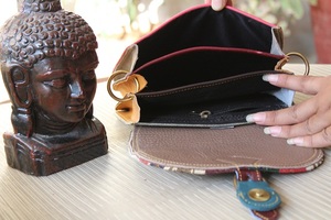 Nouveaux sacs à bandoulière Jacquard en cuir véritable de haute qualité à la mode pour femmes sacs à main à bandoulière de créateur coloré élégant occidental - Product Image 5