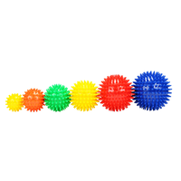 Ensemble boule de Massage avec pointes de différents diamètres, 10cm, en PVC, ALLWINWIN SMB06