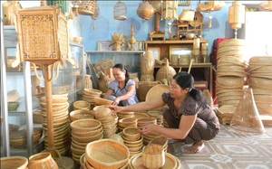 Panier en rotin fait maison de qualité alimentaire - Product Image 4