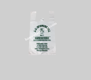 custom printed shopping <b>bags</b>/vest carrier <b>bags</b> made in Vietnam - Product Image 4