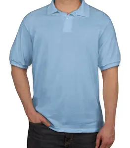 Atacado design Personalizado a sua própria marca camisa pólo de Manga Curta dos homens do algodão/poliéster dry fit t-shirt do Polo Camisas De Golfe homem