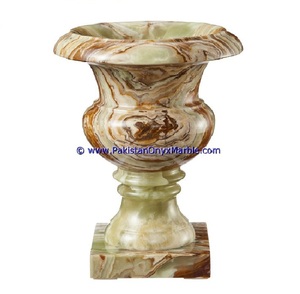 Garden Decorative Stone Onyx & Marble Planters Flower Pots - Product Image 5