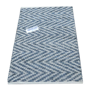 Alfombras de cuero de estilo nórdico ecológicas para decoración de hotel, alfombra plana antideslizante hecha a mano para sala de estar, alfombra para interiores - Product Image 3