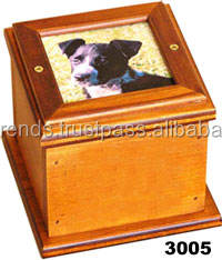 Urna de cremación de madera de calidad Superfina y lujosa, urna funeraria conmemorativa para cenizas humanas sólidas disponible al precio más barato - Product Image 4