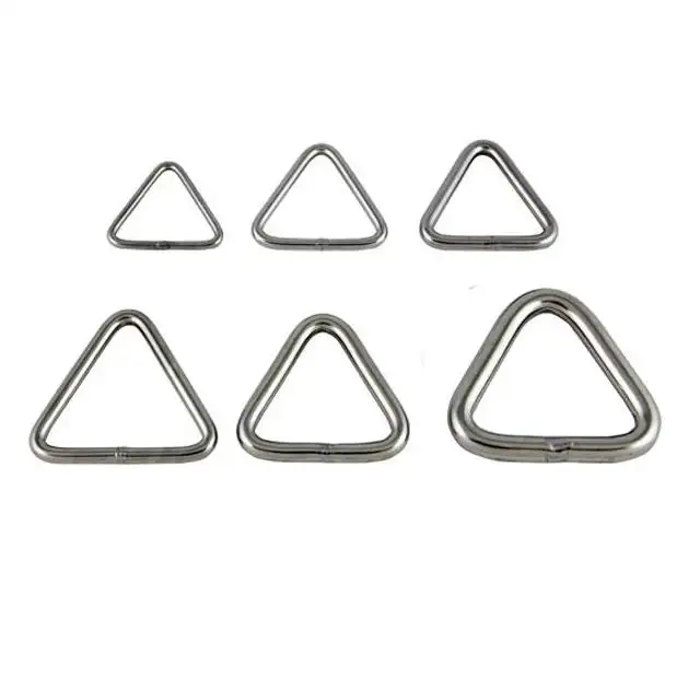 دائم الأجهزة الفولاذ المقاوم للصدأ المعادن O D مستطيل حلقة مثلثية