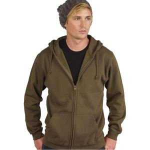<b>men</b> <b>hoodies</b> custom unisex satin lined oversized full <b>zip</b> <b>up</b> cropped <b>grey</b> plain embossed winter plus size <b>hoodies</b> & sweatshirts - Product Image 2
