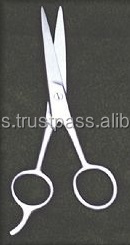 Ciseaux de coiffeur de qualité industrielle avec repose-doigts amovible en acier inoxydable à bord lisse pour la coupe - Product Image 2