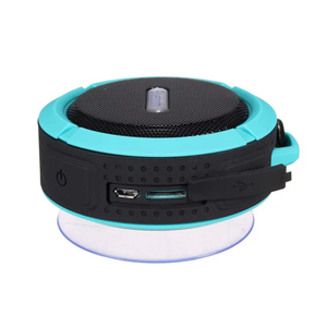 C6 Hoạt Động Loa Không Dây <span class=keywords><strong>Bluetooth</strong></span> Loa Răng Loa Tắm Không Thấm Nước Với Microphone MP3 Âm Nhạc Màu Xanh Cho <span class=keywords><strong>Iphone</strong></span> Pin - Product Image 3