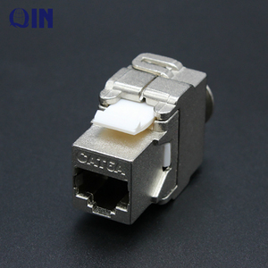Thâm quyến QIN Cat6/cat6A FTP che chắn kẽm Keystone Modular Jack - Product Image 1
