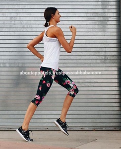 Top de fitness simple pour femmes, vente en gros, haut court et sexy, en coton, vêtements de gymnastique - Product Image 5