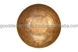 Bol Jambati original en bronze, fait à la main, martelé, bol chantant tibétain pour la guérison sonore et la méditation - Product Image 4