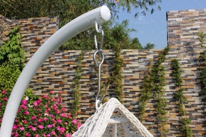 Caliente de mimbre silla hamaca al aire libre muebles de jardín - Product Image 4