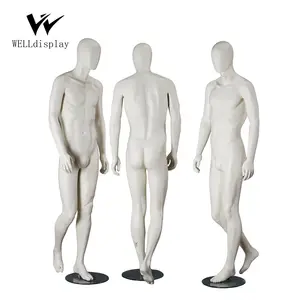 Corpo pieno di sesso maschile di plastica mannequin negozio di abbigliamento dummy modello uomini di modo mannequin