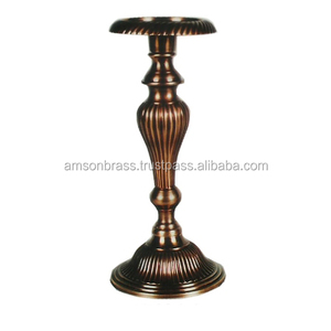 แท่นวางเทียนชุบนิกเกิลสำหรับตกแต่งเชิงเทียนทำมือ - Product Image 5