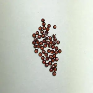 Loja Online Super Fino 2.5mm Natural Moçambique Vermelho Garnet Rodada Flatback Cabochão Solto Gemstone De Um Fabricante Verificado