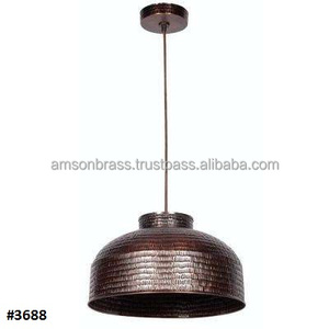 Hanging Lamp <b>Ceiling</b> <b>Light</b> Decorative Selling <b>Lights</b> Lamp Industrial Dome Shaped Hammered Pendant <b>Light</b> - Product Image 3