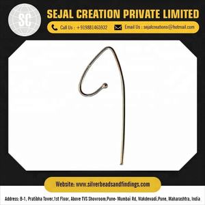 Long Lasting Shine Sterling Silver Earwires for Bulk Purchase in <b>Jewelry</b> <b>Components</b> & <b>Findings</b> - Product Image 4