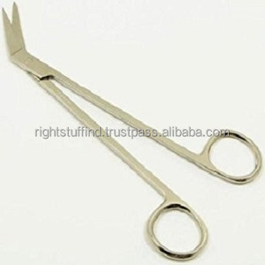 Ciseaux vasculaires chirurgicaux coudés 45 degrés 7 "Instruments généraux OUTILS médicaux - Product Image 2