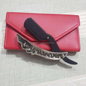 Coupe droite Gorge Rasoir avec moustache conception poignée - Product Image 1