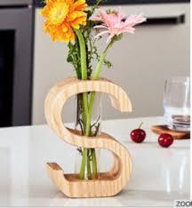 Modern Stylish Wood Flower <b>Vase</b> for Decorate Home Hotel Countertop and Desktop Tableware Wood Flower <b>Vase</b> - Product Image 2