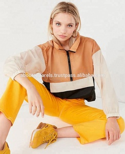 Chaquetas Cortavientos Anorak de Nailon Transpirable de Moda 2026, Abrigos en Oferta, Lisos, Moda Femenina, Talla XL, Suministro al por Mayor, Algodón - Product Image 2