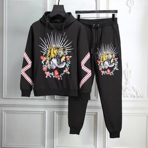 Kliou — combinaison de survêtement pour hommes, disponible en toutes couleurs, avec Logo personnalisé, sweat à capuche, tenue d'entraînement et de Jogging, de bonne qualité - Product Image 6