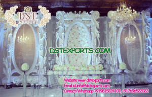 ชุดเวทีแต่งงานแบบดั้งเดิมของอินเดียใต้ผู้ผลิตชุดแต่งงานอินเดียเวทีแต่งงานเอเชียสำหรับตกแต่ง - Product Image 2