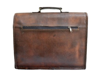 100% Genuine Leather Vintage Messenger Satchel Shoulder Laptop Bag <b>for</b> <b>Men</b> Women <b>Handbag</b> LGB-0027 - Product Image 2