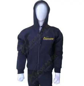 Sweat à capuche pour hommes, vêtements de Fitness, fermeture éclair, veste de sport 100% coton polaire, logo personnalisé, offre spéciale