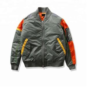 Chaqueta transpirable de talla grande para hombre, chaquetas de bombardero con estilo para hombre, chaqueta de bombardero de precio al por mayor para hombre - Product Image 1