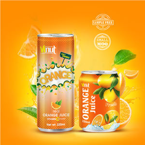 Nuevo producto, zumo de naranja saludable 30% en lata de 325ml, zumo de naranja y fruta - Product Image 1