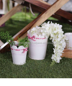 Jardinière décorative en métal avec nœud pour plantes d'intérieur Légère et élégante pour la maison et le jardin - Product Image 3