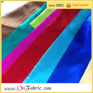 Tela tejida 95% poliéster 5% Spandex 58 ''POLY SPANDEX KNIT con estampado de lámina de color para prendas - Product Image 3