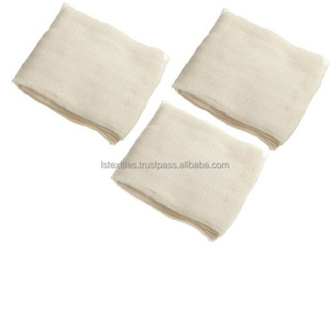 Chiffon de nettoyage en coton non blanchi Chiffons de cuisine sans poils pour râper le fromage et à d'autres fins - Product Image 1